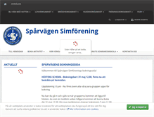Tablet Screenshot of medlem.sparvagensim.se